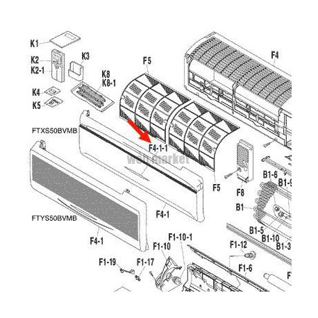 LOGO INV.FACAD EX1414695 FTX(K)S/ATX(K)S-Daikin