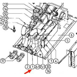 ECHANGEUR A PLAQUE     3PW54176-1-Daikin