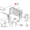 Façade arrière - Pièce de rechange origine fabricant