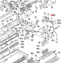 PLATINE PUISSANCE  EX498  2P084361-1-Daikin