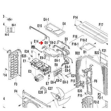 PLATINE CONTROLE  3F007545-2-Daikin