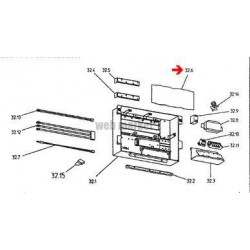 PLATINE   EC0615  2P106686-4-Daikin