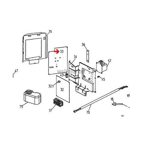 PLATINE  PC0417-1   2P130971-6-Daikin