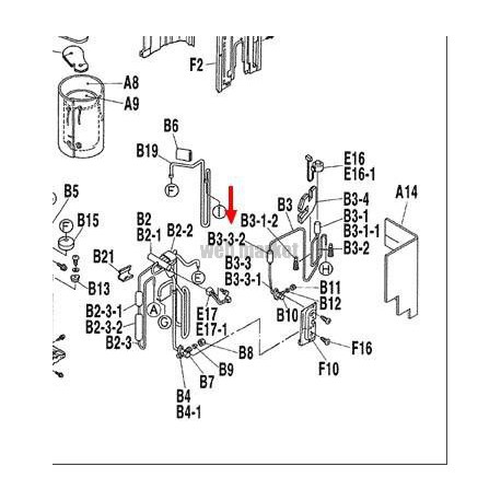 FILTRE TUYEAUTERIE   4P069391-1-Daikin