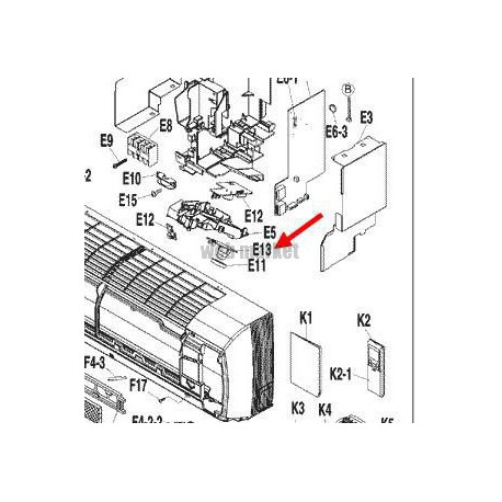 RECEPTEUR IR 1840061-Daikin