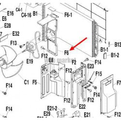 SUPPORT MOTEUR VENT.3P191936-1-Daikin