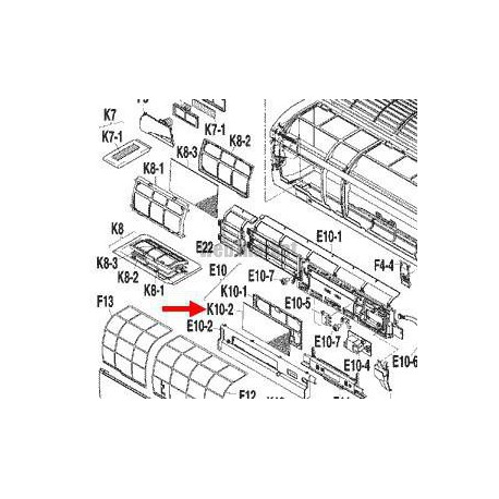 FILTRE DESODORISANT-Daikin