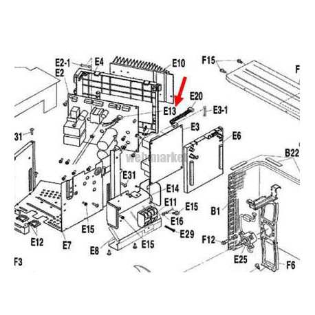 ENSEMBLE SONDE R1-2-3T   3P286897-1-Daikin