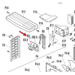 PLATINE CONTROLE  2F005346-39-Daikin