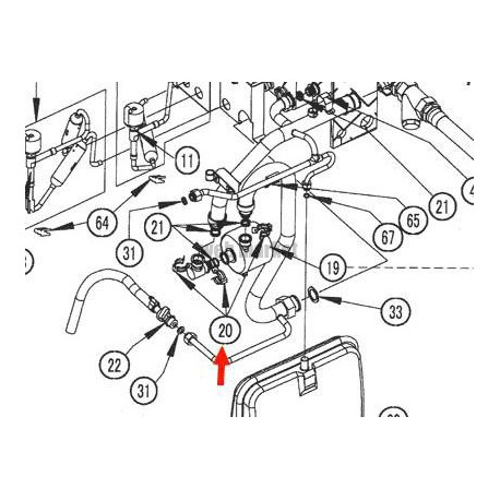 GOUPILLE FIXATION  4P188355-1-Daikin