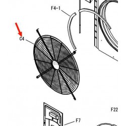 GRILLE REFOULEMENT 2PW66670-1-Daikin
