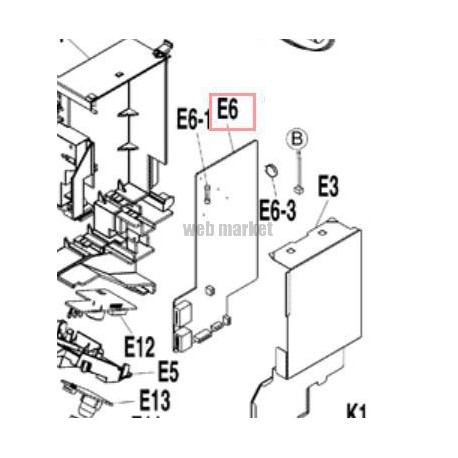 PLATINE DE CONTRÔLE  3F011635-28-Daikin