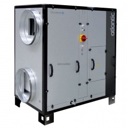 ATLANTIC DOUBLE FLUX 90 VERTICALE SERVITUDE DROITE 2000M3/H - DUOTECH 2000 VDA