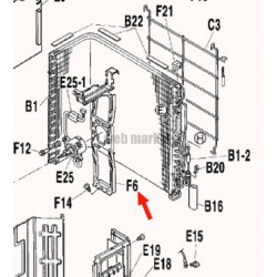 DAIKIN SUPPORT MOTEUR POUR MACHINE RXS50L2V1B