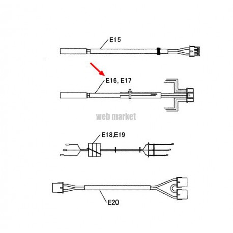 DAIKIN ENSEMBLE SONDE 3P288028-