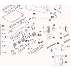 FILTRE A AIR POUR MACHINE DAIKIN FDXS60CVMB (PRIX UNITAIRE)