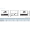 ATLANTIC DUOTECH 2700 C4 D- CENTRALE DF C4 HR ÉCHANGEUR CC SERVITUDE DROITE 2700 M3/H