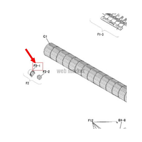 Daikin BEARING MOUNTING PLATE
