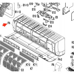Daikin FRONT GRILLE ASSY.